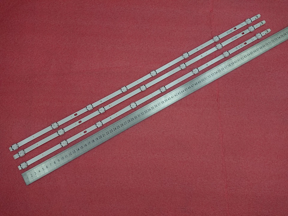 New Kit 3 PCS LED backlight strip for 40 inch vestel 395DRT 305DRT VNB A B type VES395UNDC-2D-N12